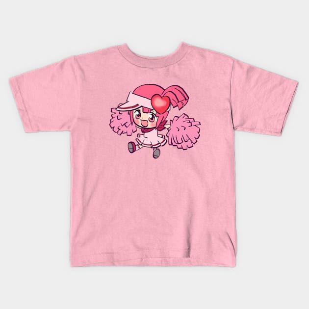 I draw pink guardian chara ran / shugo chara anime Kids T-Shirt by mudwizard